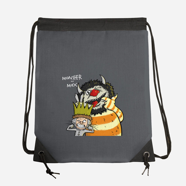 Monster and Max-none drawstring bag-MarianoSan