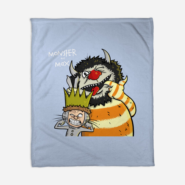 Monster and Max-none fleece blanket-MarianoSan