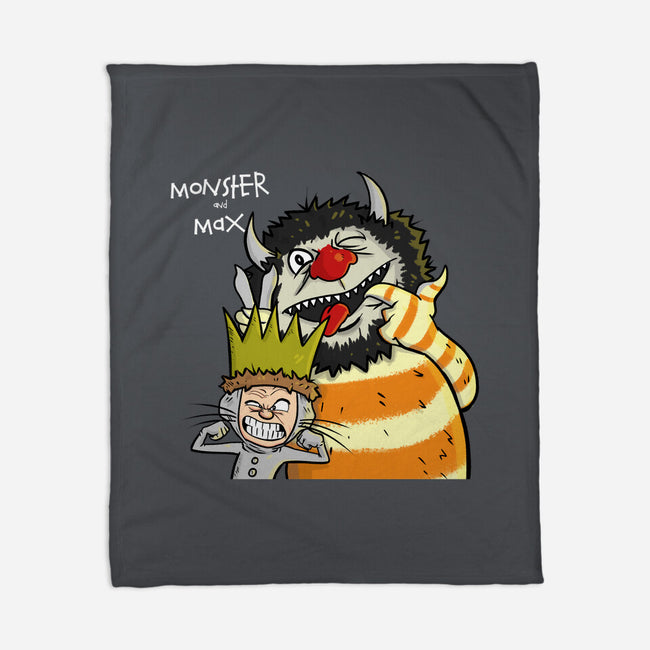 Monster and Max-none fleece blanket-MarianoSan