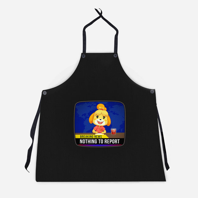 Nothing to Report-unisex kitchen apron-Odin Campoy