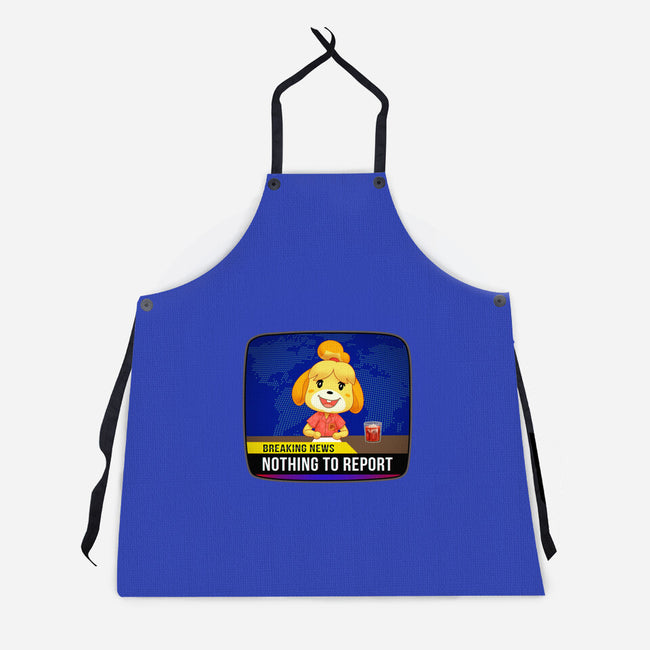 Nothing to Report-unisex kitchen apron-Odin Campoy
