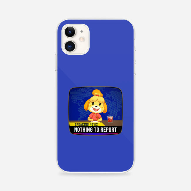 Nothing to Report-iphone snap phone case-Odin Campoy