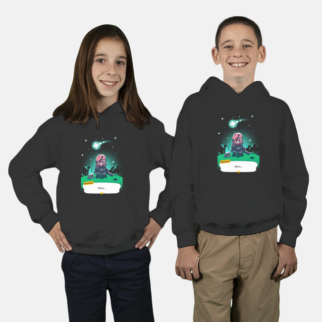 Stars-youth pullover sweatshirt-theteenosaur