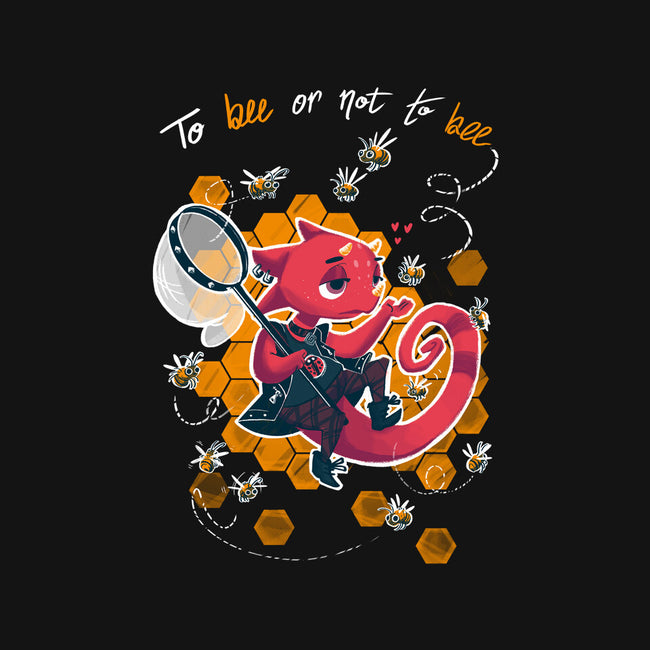 To Bee Or Not To Bee-none removable cover w insert throw pillow-theteenosaur