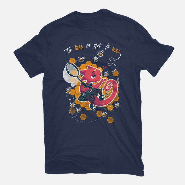 To Bee Or Not To Bee-unisex basic tee-theteenosaur