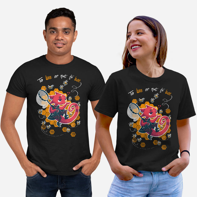 To Bee Or Not To Bee-unisex basic tee-theteenosaur