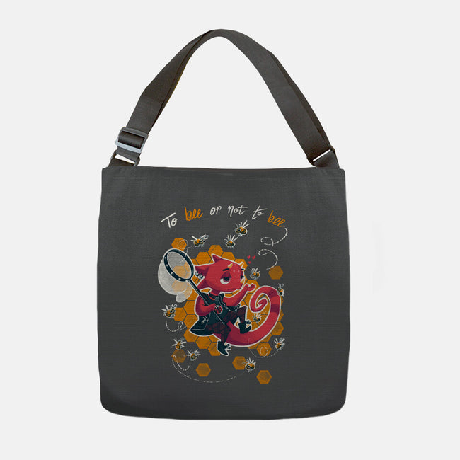 To Bee Or Not To Bee-none adjustable tote-theteenosaur