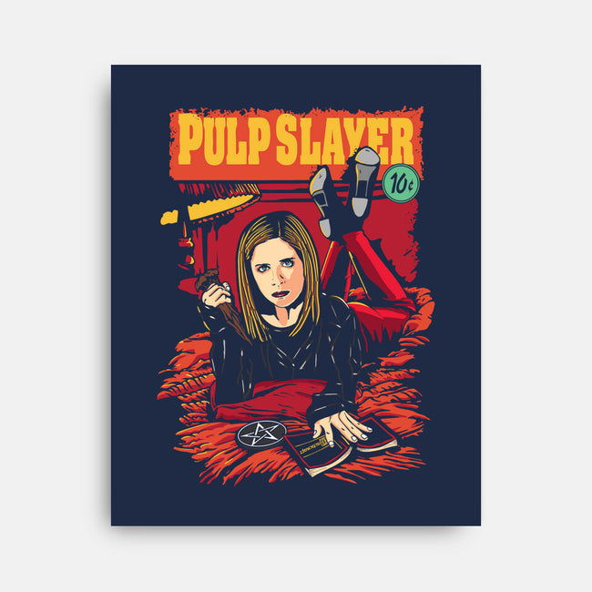 Pulp Slayer-none stretched canvas-dalethesk8er