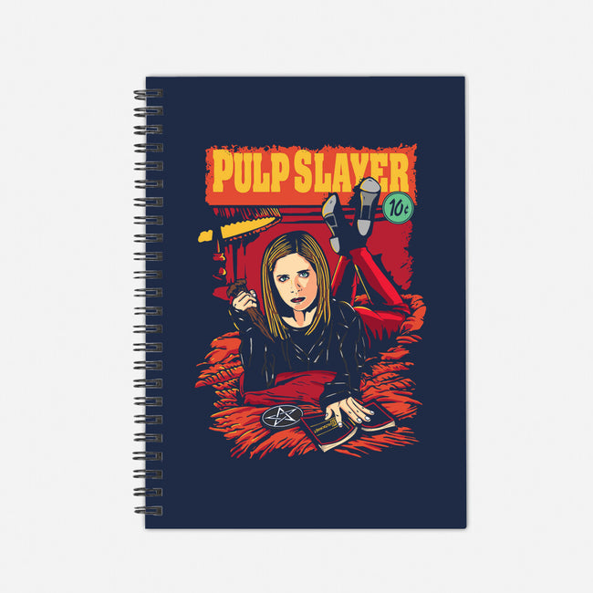 Pulp Slayer-none dot grid notebook-dalethesk8er