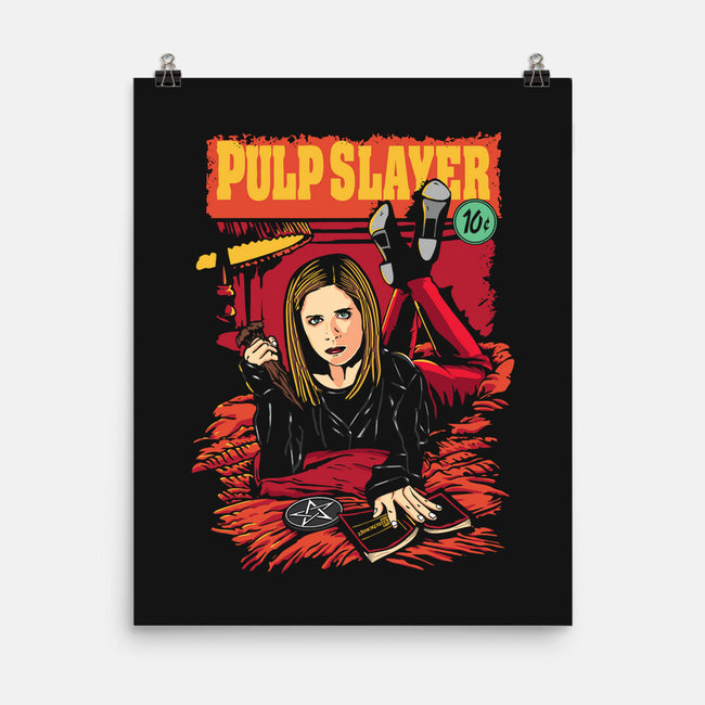 Pulp Slayer-none matte poster-dalethesk8er