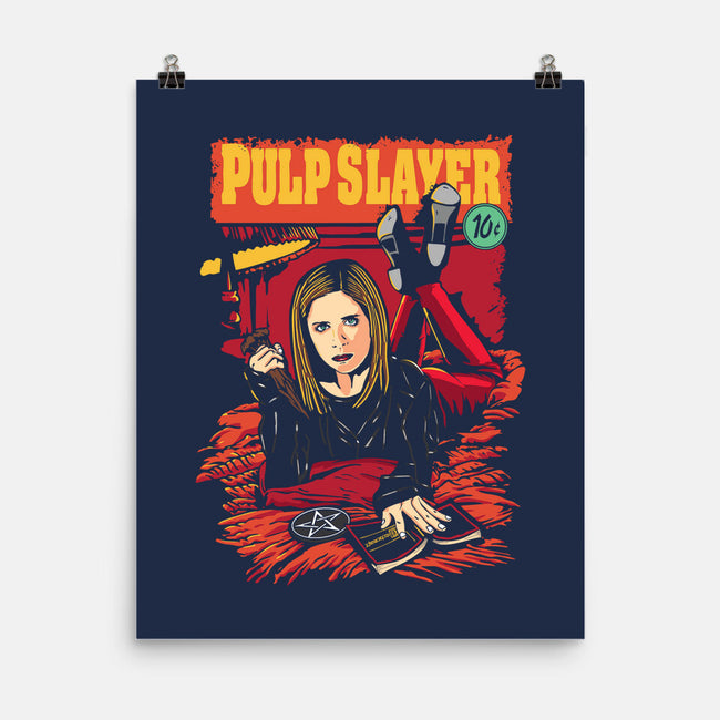 Pulp Slayer-none matte poster-dalethesk8er