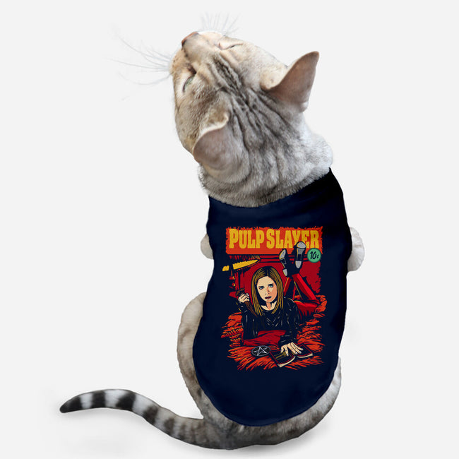 Pulp Slayer-cat basic pet tank-dalethesk8er
