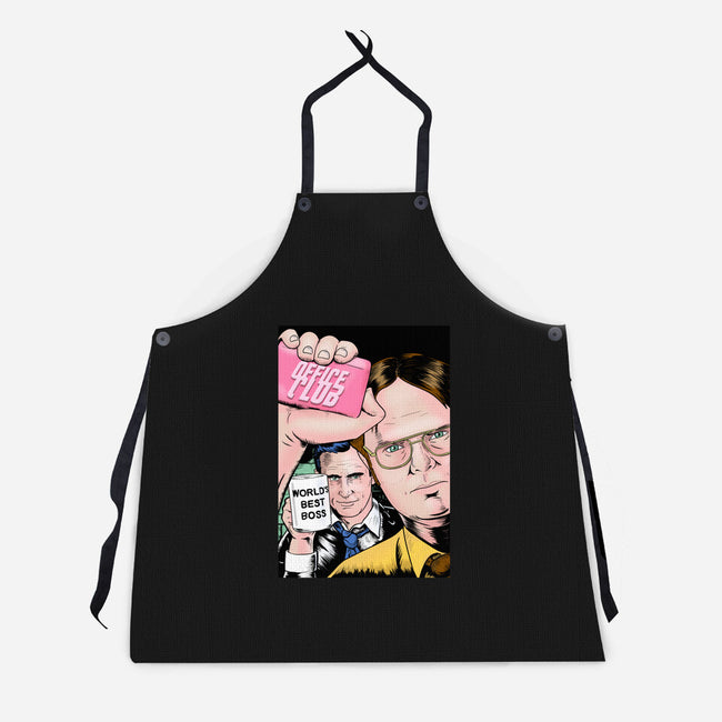 Office Club-unisex kitchen apron-MarianoSan