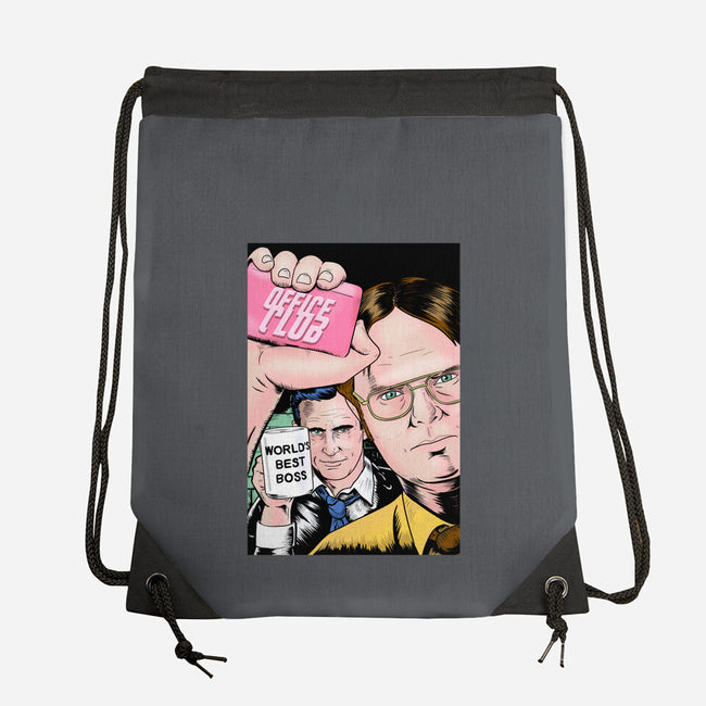 Office Club-none drawstring bag-MarianoSan