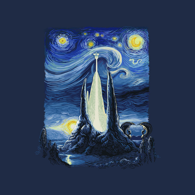 Starry Fantasia-none polyester shower curtain-daobiwan