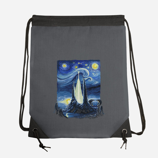 Starry Fantasia-none drawstring bag-daobiwan