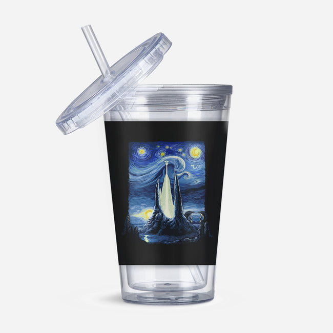 Starry Fantasia-none acrylic tumbler drinkware-daobiwan