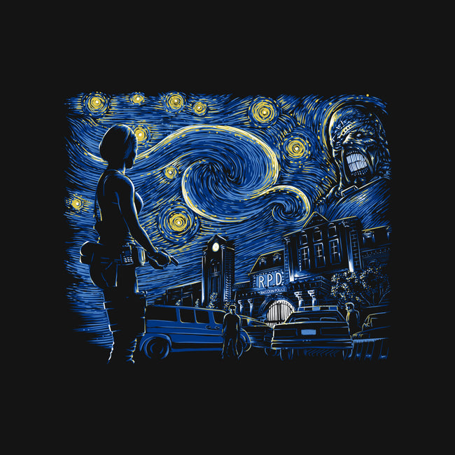 Starry Evil-none polyester shower curtain-ddjvigo