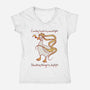 Sailor Goose-womens v-neck tee-substitutejiji