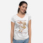 Sailor Goose-womens v-neck tee-substitutejiji