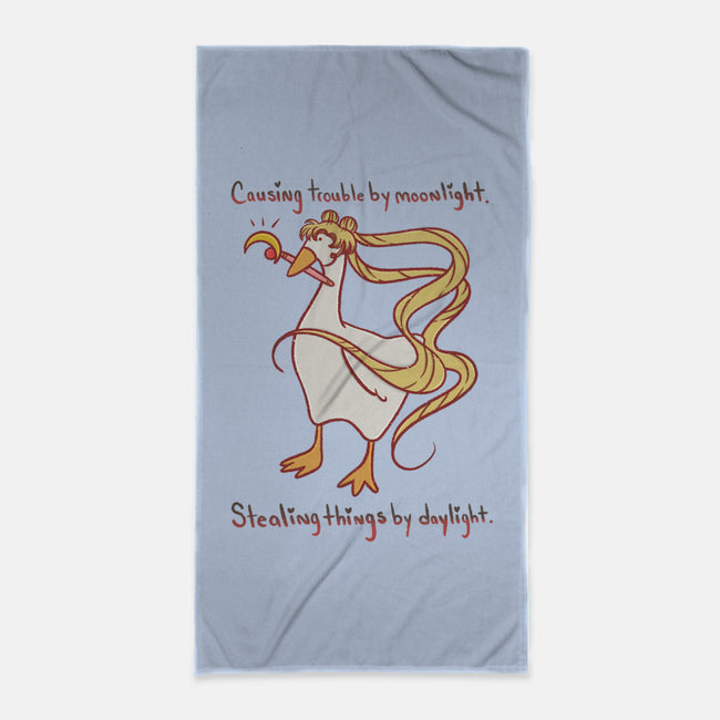 Sailor Goose-none beach towel-substitutejiji