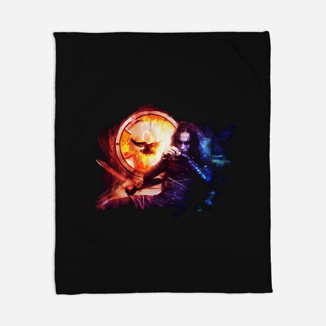 Can't Rain All The Time-none fleece blanket-ateyo