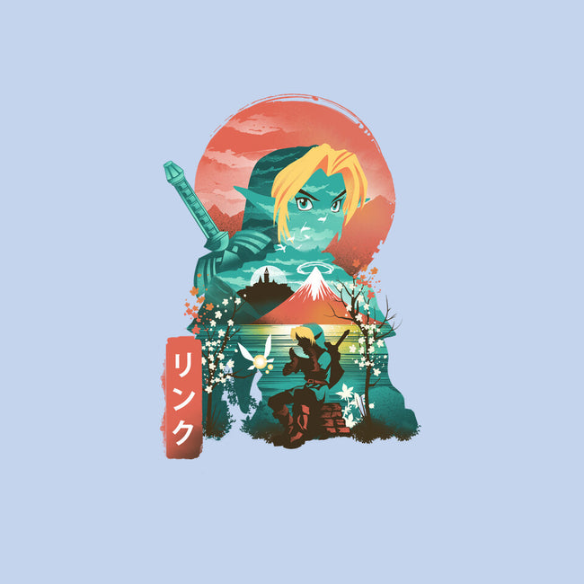 Ukiyo-E Hyrule Hero-baby basic tee-dandingeroz