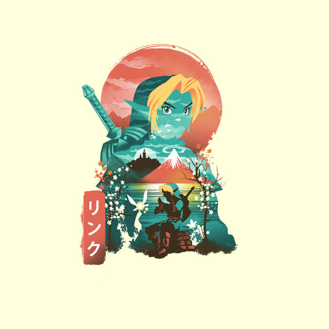 Ukiyo-E Hyrule Hero-none adjustable tote-dandingeroz