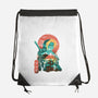 Ukiyo-E Hyrule Hero-none drawstring bag-dandingeroz