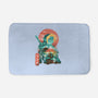 Ukiyo-E Hyrule Hero-none memory foam bath mat-dandingeroz