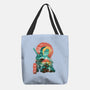 Ukiyo-E Hyrule Hero-none basic tote-dandingeroz