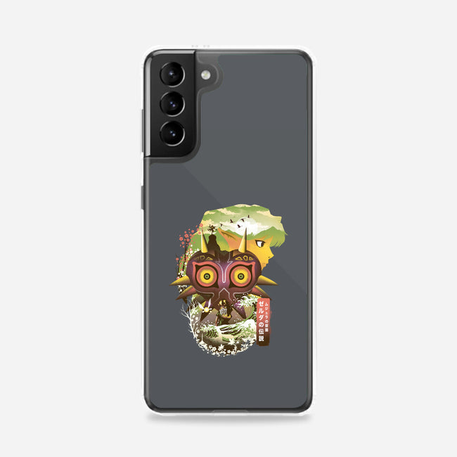 Ukiyo-E Majora-samsung snap phone case-dandingeroz