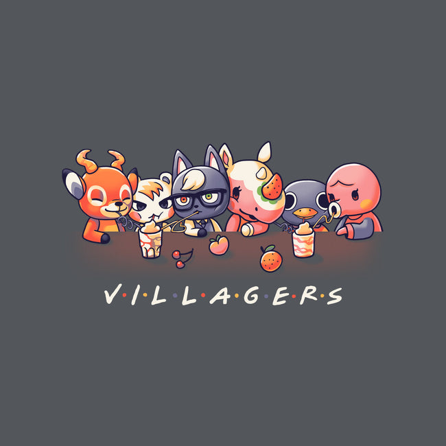 Villagers-none glossy sticker-Geekydog