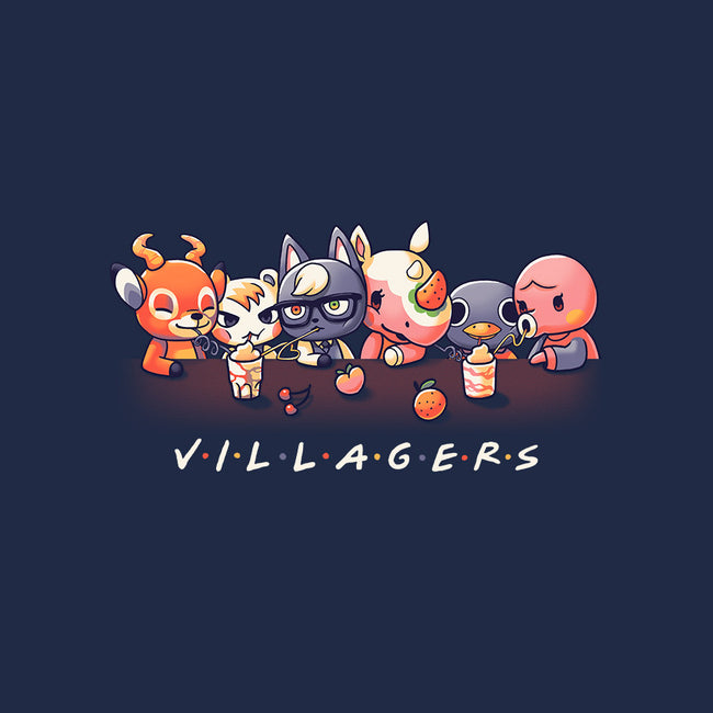 Villagers-unisex zip-up sweatshirt-Geekydog