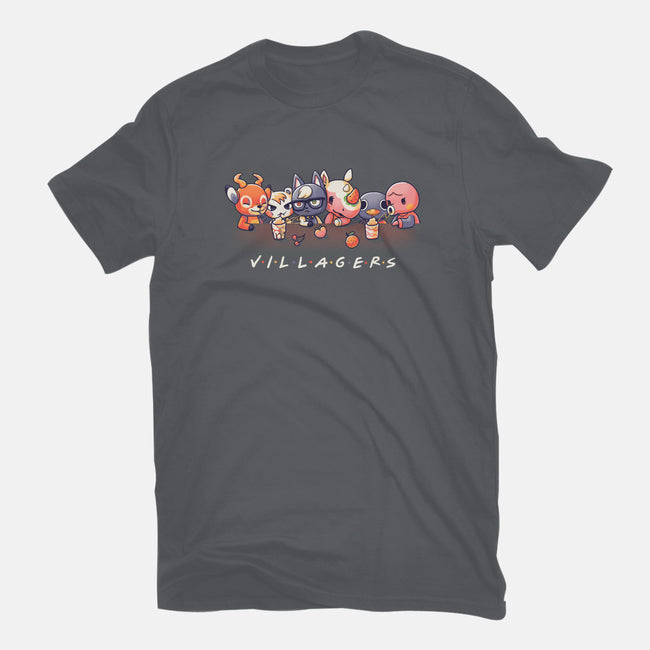 Villagers-unisex crew neck sweatshirt-Geekydog