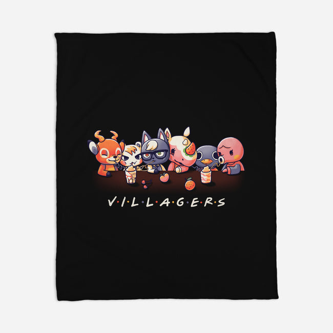 Villagers-none fleece blanket-Geekydog