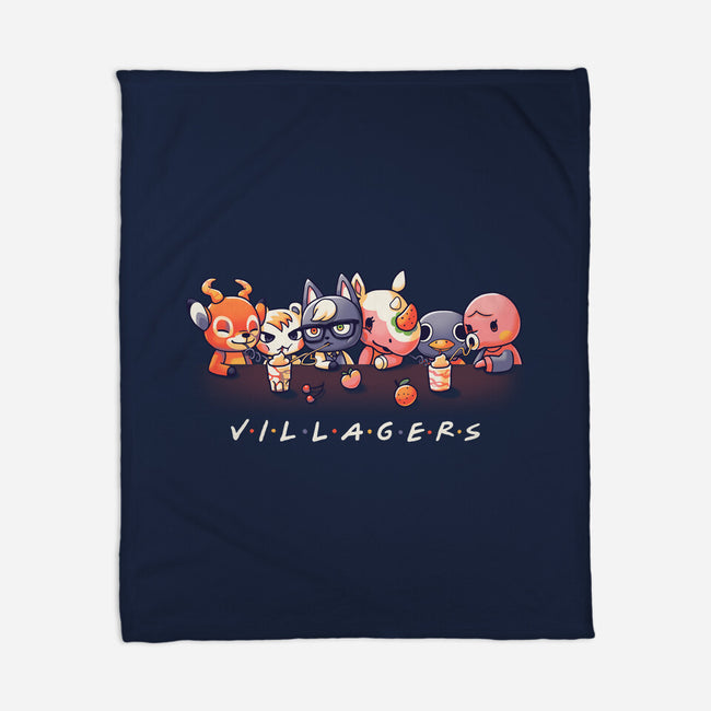 Villagers-none fleece blanket-Geekydog