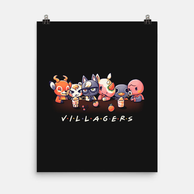 Villagers-none matte poster-Geekydog
