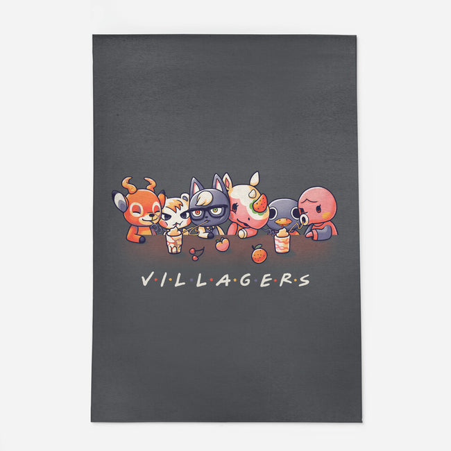 Villagers-none indoor rug-Geekydog