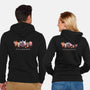 Villagers-unisex zip-up sweatshirt-Geekydog