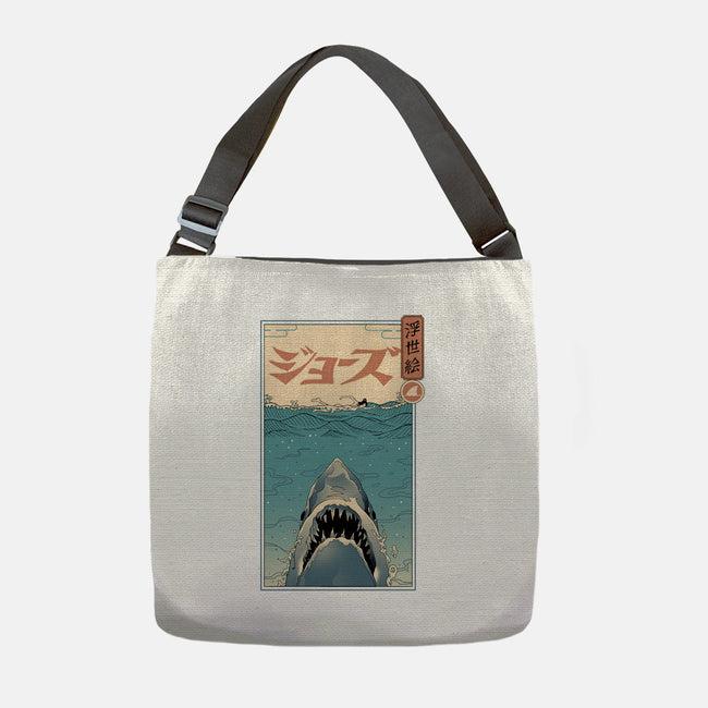 Shark Ukiyo-E-none adjustable tote-vp021