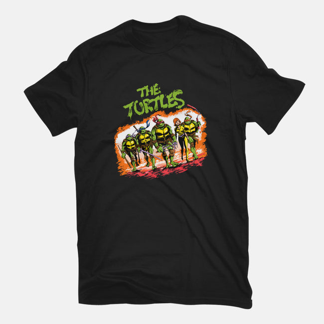 The Ninja Warriors-mens basic tee-zascanauta