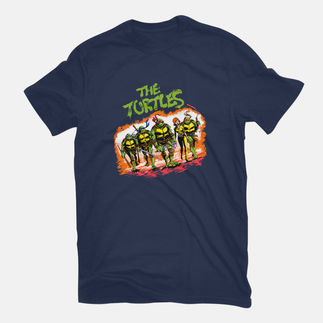The Ninja Warriors-womens fitted tee-zascanauta
