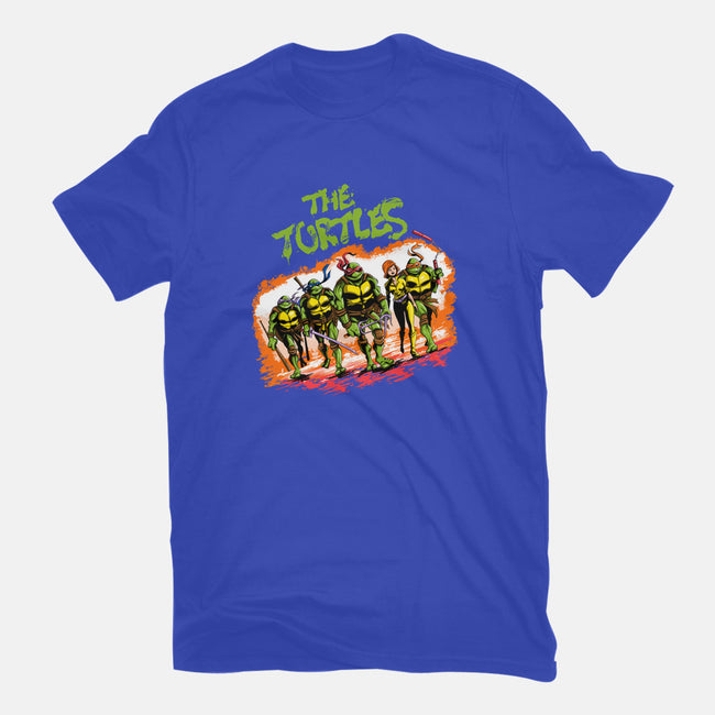 The Ninja Warriors-womens fitted tee-zascanauta