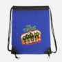The Ninja Warriors-none drawstring bag-zascanauta