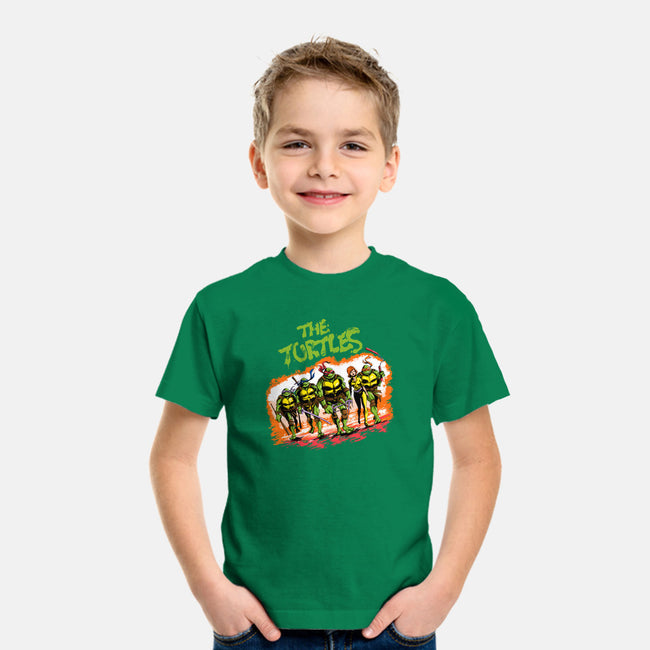 The Ninja Warriors-youth basic tee-zascanauta