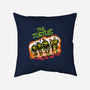 The Ninja Warriors-none removable cover w insert throw pillow-zascanauta