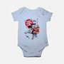 Straw Hat Captain-baby basic onesie-DrMonekers