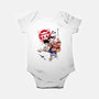 Straw Hat Captain-baby basic onesie-DrMonekers