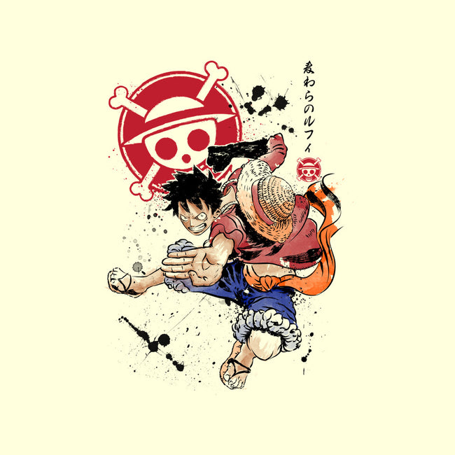 Straw Hat Captain-none polyester shower curtain-DrMonekers